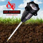 SQM - 329 SQM - 329 Soil pH and Moisture Meter 2 - in - 1 Tester 308mm Long Waterproof Metal Electrode for Indoor & Outdoor Gardens Plants Flowers Farming - Gain Express