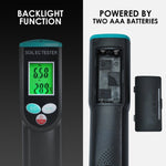 SQM - 416 Waterproof Soil EC and Temperature Meter Digital Tester with ATC for Potted Plants Gardening Agriculture Farm - Gain Express