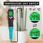 SQM - 416 Waterproof Soil EC and Temperature Meter Digital Tester with ATC for Potted Plants Gardening Agriculture Farm - Gain Express