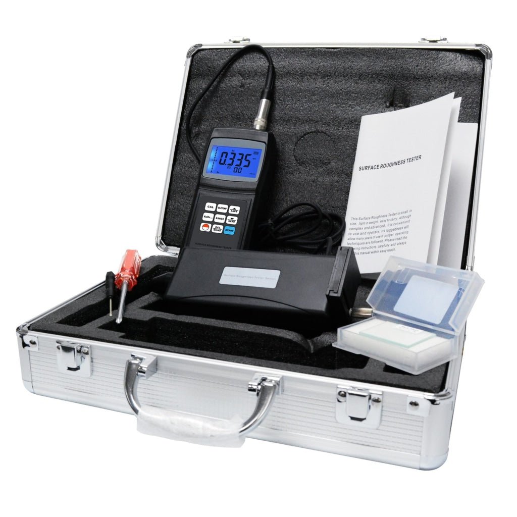 SRT - 6200S SRT - 6200S Digital Surface Roughness Tester Meter Gauge Profilometer w/ Separate Sensor, LCD Display Data Memory 10um Ra Rq Rz Rt 4 Parameters - Gain Express