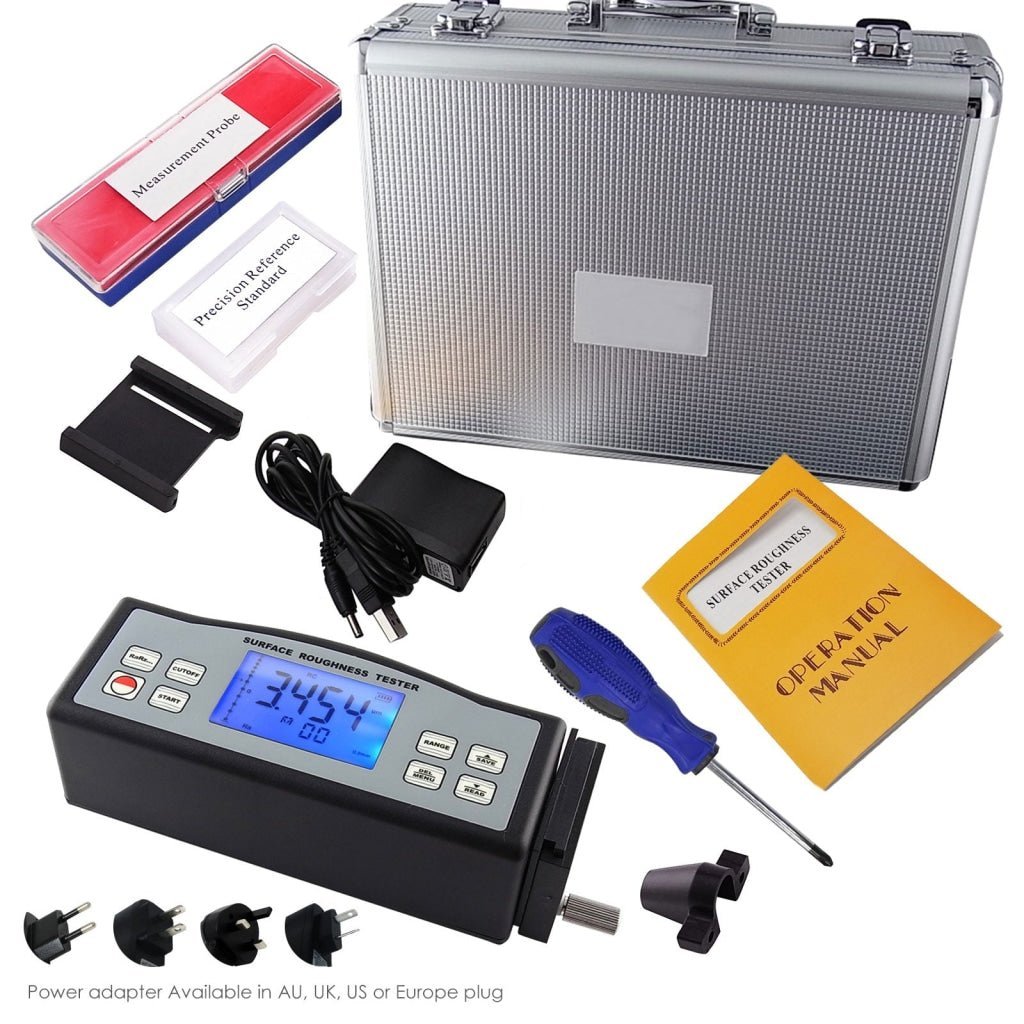 SRT-6210 Digital Surface Roughness Tester 4 Parameters (Ra, Rz, Rq, Rt) - Gain Express SRT-6210 Digital Surface Roughness Tester 4 Parameters (Ra, Rz, Rq, Rt) - Gain Express