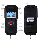 STD - 279 Stud Finder Digital Wall Scanner 4 in 1 Detector Wood Live AC Wire Metal Stud Detection Sensor with Indicator Light and Sound Warning - Gain Express