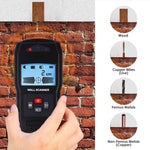 STD - 279 Stud Finder Digital Wall Scanner 4 in 1 Detector Wood Live AC Wire Metal Stud Detection Sensor with Indicator Light and Sound Warning - Gain Express