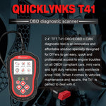 T41 OBDII Car Code Reader Scanner Automotive Diagnostic Vehicle Car Tool - Gain Express