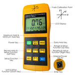 T92 3 - Axis Gauss EMF ELF Meter Detector, Electromagnetic Field Radiation Intensity 20/ 200/ 2000 mG & uT, Frequency 30~2000 Hz, Handheld Portable Gauge for Microwave Computer Monitor Power Line - Gain Express