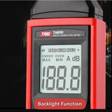 TA8151 Digital Sound Level Meter A Frequency Weighting Decibel Noise Tester Sound Detector MAX/MIN/HOLD with Backlight 30 - 130dB Audio Measuring Instrument Alarm - Gain Express