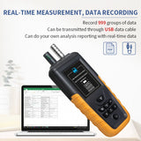 TC - 8100 Digital Handheld Dust Particle Counter PM2.5, PM10 AQI Tester Data Logging Function up to 999 Set - Gain Express