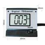 TDS - 1392 0~1999 PPm (mg/L) Range Digital TDS Meter + Monitor + Power Adaptor - Gain Express