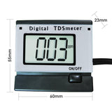 TDS - 1392 0~1999 PPm (mg/L) Range Digital TDS Meter + Monitor + Power Adaptor - Gain Express