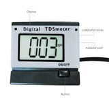 TDS - 1392 0~1999 PPm (mg/L) Range Digital TDS Meter + Monitor + Power Adaptor - Gain Express