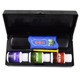 TDS - 240 3 - in - 1 pH / TDS / Temperature Meter Combo Water Quality Tester Digital Pen - Type with ATC 0.00~14.00pH 0~1999mg/L(ppm) for Laboratories, Hydroponics, Aquariums, Pool, Spa - Gain Express
