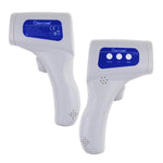 THE - 293 Forehead Body Human Adult Infant Infrared Thermometer 32 Memory FDA Approved Temperature Tester Colored Backlight Fever Indicator - Gain Express