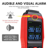 THE - 373 K/J/T Datalogger Thermocouple Thermometer - 200~1372°C ( - 328~2501°F), 4 - Channel Display, Real - Time Data Logging, Audible and Visible Alarm, and ADJ Compensation - Gain Express