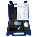 TM - 1240 Digital Ultrasonic Thickness Meter 0.75~400mm for Material Measurement, Testing Measuring Tool Tester Gauge Steel Cast Iron Aluminum Red Copper Brass Zinc Quartz Glass PVC Polyethylene - Gain Express