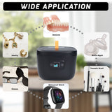 USC - 409 Ultrasonic Cleaner 45Khz 255ML Ultrasonic Denture Cleaning Retainer Jewelry Cleaner Machine for Retainer, Denture, Mouth Guard, Aligner - Gain Express
