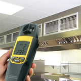 VA - 8020 Anemometer Thermometer, Air Speed Temperature °C / °F HVAC Dual Meter Tester, 80~4000fpm (0.4~20m/s), - 10~50°C (14~122°F) - Gain Express