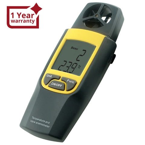 VA - 8020 Anemometer Thermometer, Air Speed Temperature °C / °F HVAC Dual Meter Tester, 80~4000fpm (0.4~20m/s), - 10~50°C (14~122°F) - Gain Express
