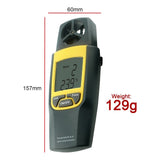 VA - 8020 Anemometer Thermometer, Air Speed Temperature °C / °F HVAC Dual Meter Tester, 80~4000fpm (0.4~20m/s), - 10~50°C (14~122°F) - Gain Express