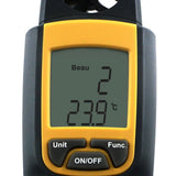 VA - 8020 Anemometer Thermometer, Air Speed Temperature °C / °F HVAC Dual Meter Tester, 80~4000fpm (0.4~20m/s), - 10~50°C (14~122°F) - Gain Express