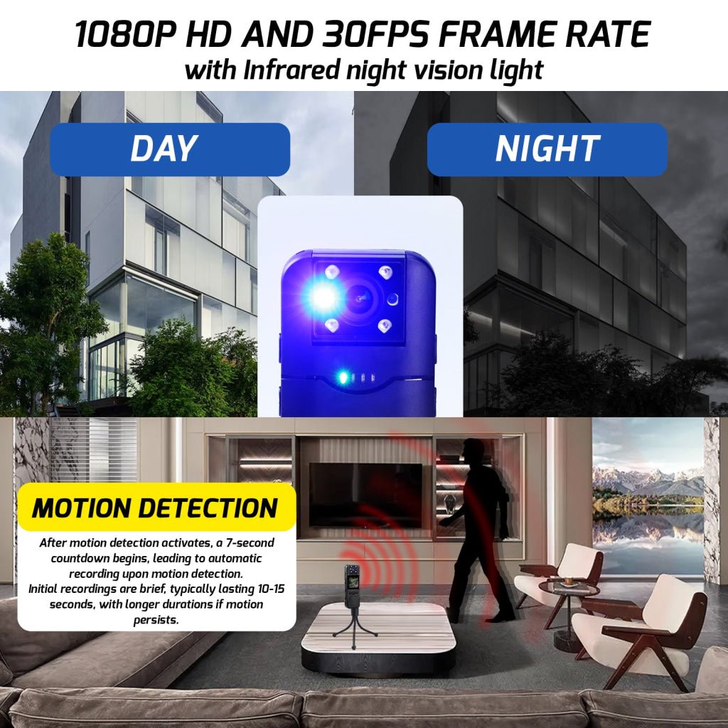 Body Camera HD 1080P Indossabile Piccola Telecamera Da Corpo 1080P Full HD, Mini Portatile Con Visione Notturna E Rilevamento Del Movimento Indossabile Senza Wi Fi~p154098477 Rilevamento Movimento Body Camera HD 1080P Indossabile Piccola Telecamera Da Corpo 1080P Full HD, Mini Portatile Con Visione Notturna E Rilevamento Del Movimento Indossabile Senza Wi Fi~p154098477 Rilevamento Movimento