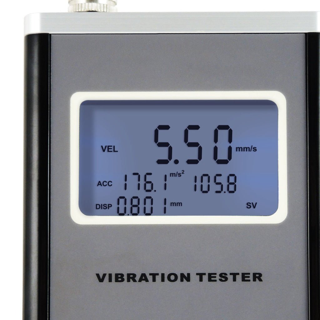 VM-6370 Vibration Meter Piezoelectric Sensor Displacement Velocity