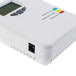VOC - 21 VOC Monitor Tester Indoor Air Quality IAQ Meter Detector 0~50ppm - Temperature, Humidity, Air Contaminants Measure Tester for Home Type Indoor Offices Bedrooms - Gain Express