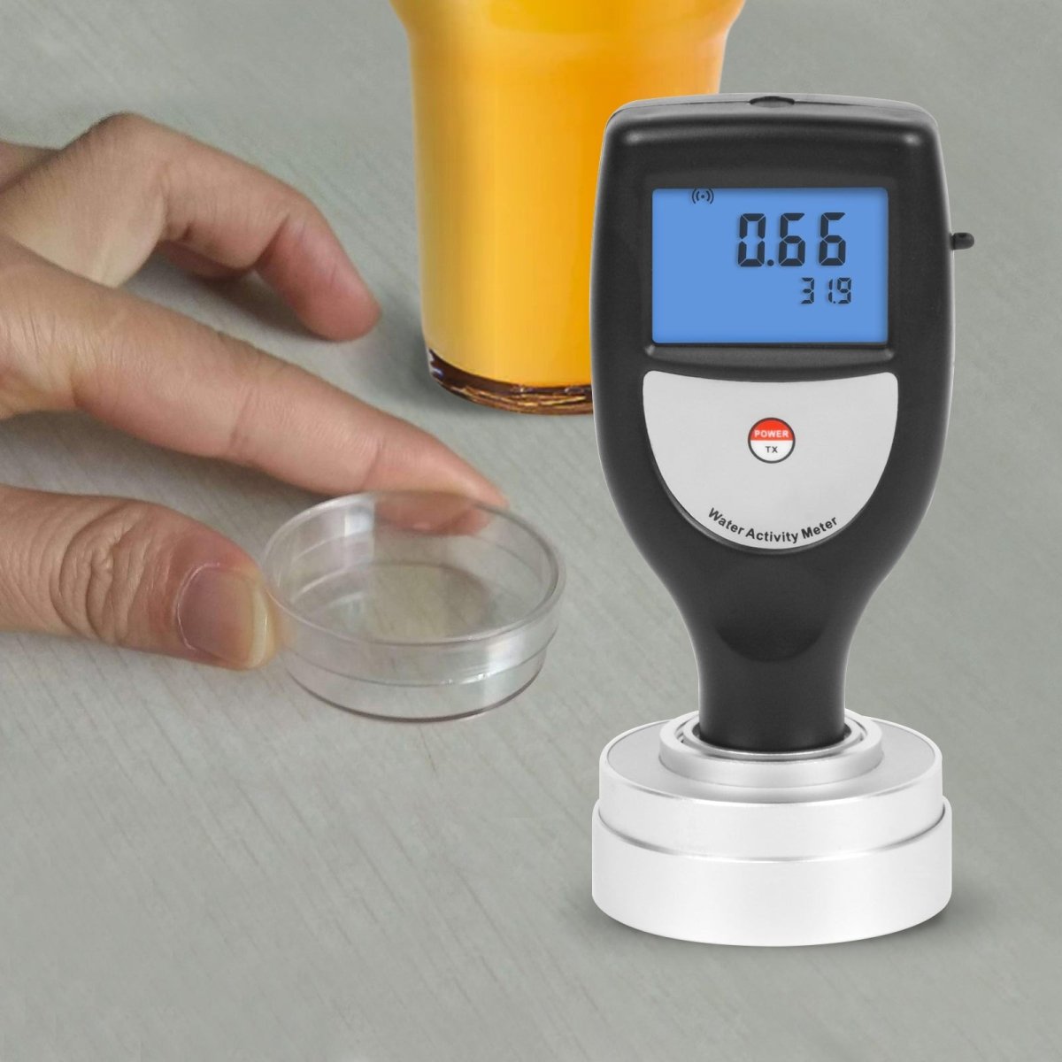 WA - 60A Landtek Water Activity Meter Food Water Activity Measurement Portable Digital Tester - Gain Express