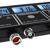WQM - 242 5 - in - 1 Water Quality Multi - parameter PH EC CF TDS (ppm) Temperature Test Meter Backlight, Wall - mountable Rechargeable Continuous Monitor Tester, Aquariums Hydroponics Pool Fish Tank Pond Drinking - Gain Express