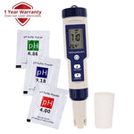 WQM - 303 Pentype Multi - Paramater 5 - in - 1 Water Quality Tester (pH / TDS / EC / Temp / Salinity) Waterproof Digital Meter Research Household Industrial Laboratory Analysis - Gain Express