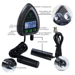 WQM - 397 Smart 5 - in - 1 pH / TDS / Salt / S.G / Temperature WiFi Tester Water Quality for Drinking Supply Aquarium Hydroponics Pool Aquaculture - Gain Express