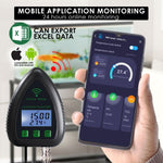 WQM - 397 Smart 5 - in - 1 pH / TDS / Salt / S.G / Temperature WiFi Tester Water Quality for Drinking Supply Aquarium Hydroponics Pool Aquaculture - Gain Express