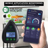 WQM - 397 Smart 5 - in - 1 pH / TDS / Salt / S.G / Temperature WiFi Tester Water Quality for Drinking Supply Aquarium Hydroponics Pool Aquaculture - Gain Express