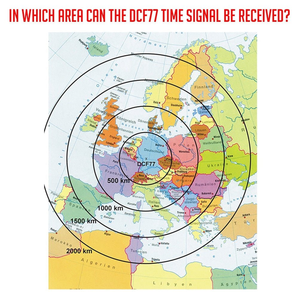 WS - 001 - EU_2S DCF RCC Desktop Digital Weather Forecast Station Barometer with 2 Sensors 220V Only - Gain Express