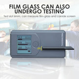 WTM - 404 Portable Tint Meter Window Tint Tool with Automatic Calibration for measuring VL (Visible Light) UV IR Transmittance and Rejection of Solar Film, Stick - film Glass, Car Window Tint - Gain Express