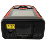 X01RZ60 60M Meter ±2mm Accuracy Laser Distance w/ Bubble Spirit level - Gain Express