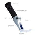 ZGRS - 10ATC 0 - 10% ATC Handheld Salinity Refractometer w/ Built - in LED Light Source - Gain Express