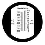 ZGRS - 10ATC 0 - 10% ATC Handheld Salinity Refractometer w/ Built - in LED Light Source - Gain Express