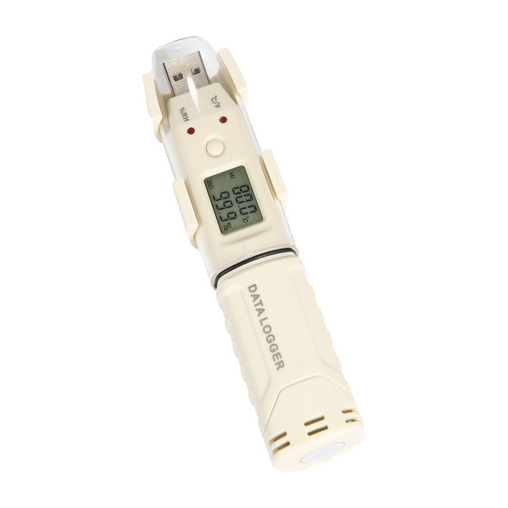 GM1365 Pentype USB Flash Disk Thermometer with Data Recorder Digital Temperature and Humidity Datalogger for Research