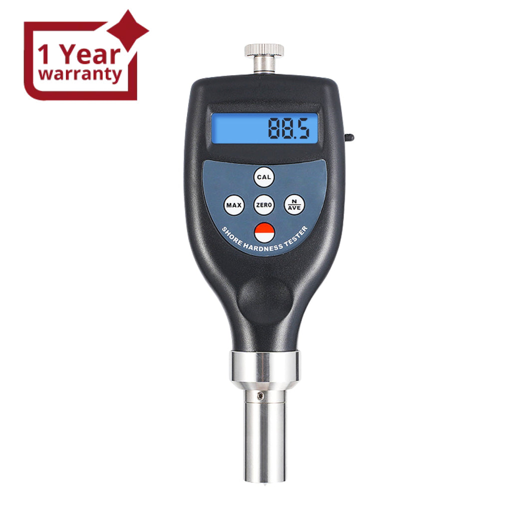 Durometer Testing Rubber Rubber Plastic Hardness Gauge - Digital LCD Hardness Meter For Rubber ...