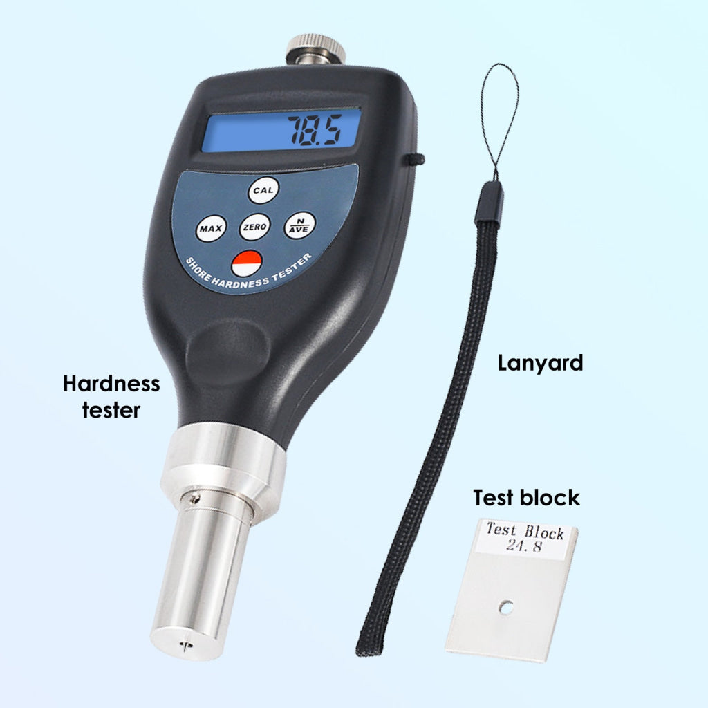 HT-6510D Digital Hardness Durometer Meter Tester Plastic Shore D hardness tester