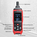 HTM-482 Multi-Function Environmental Meter Thermo-Hygrometer Datalogging Temperature Humidity and Wet Bulb Dew Point