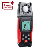LUX-484 Lux Light Meter for Visible Brightness Measurement with 0.1~200000LUX / 0.01~20000FC Range Ideal for Warehouses