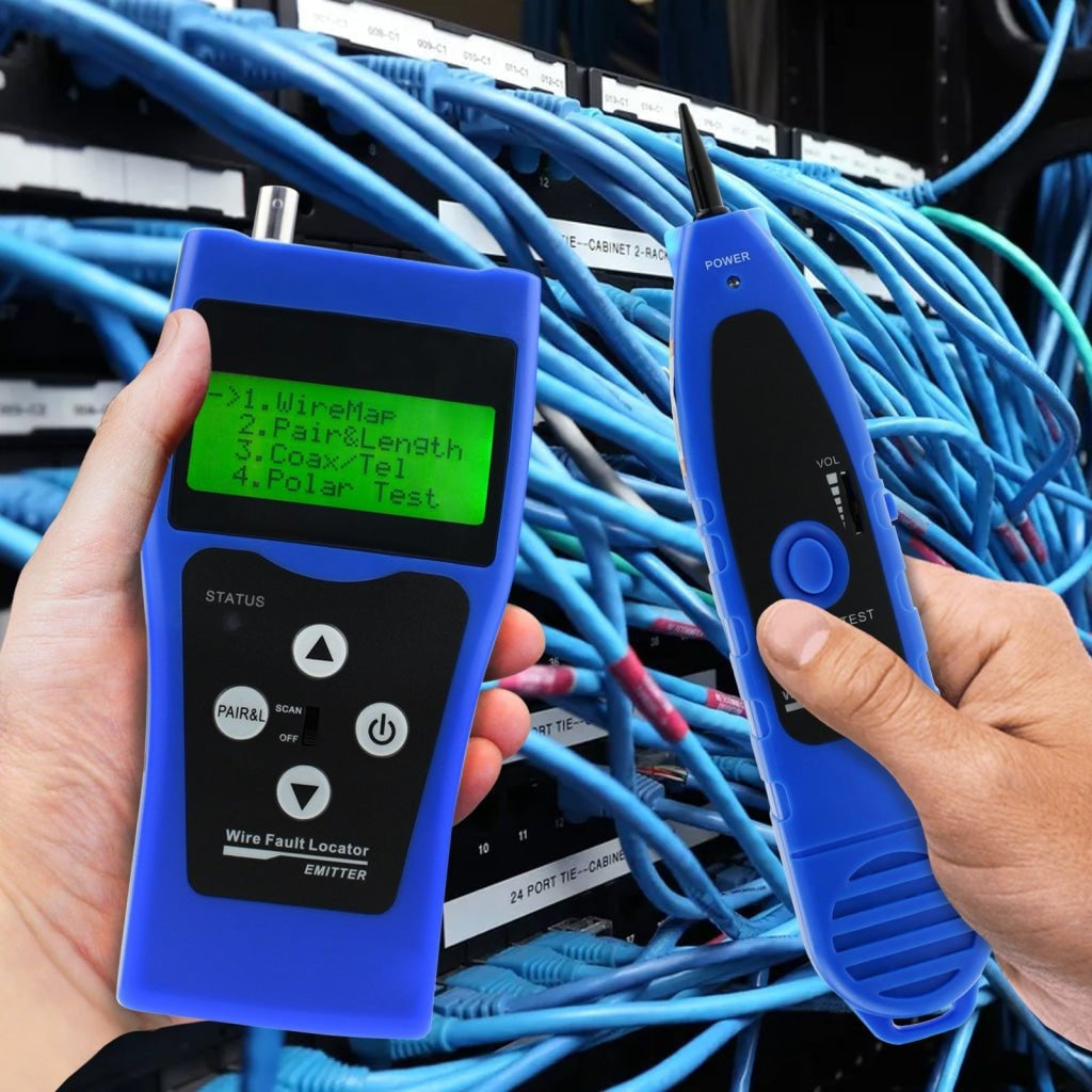 N03NF - 388B N03NF - 388B Multipurpose Network LAN Cable Tester w/ 8 far - end test jacks - Gain Express