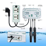 PHC-493 PH / EC /Temp Meter Smart Acidity & Conductivity Range Controller Monitoring and Dosing in Water pH Meter