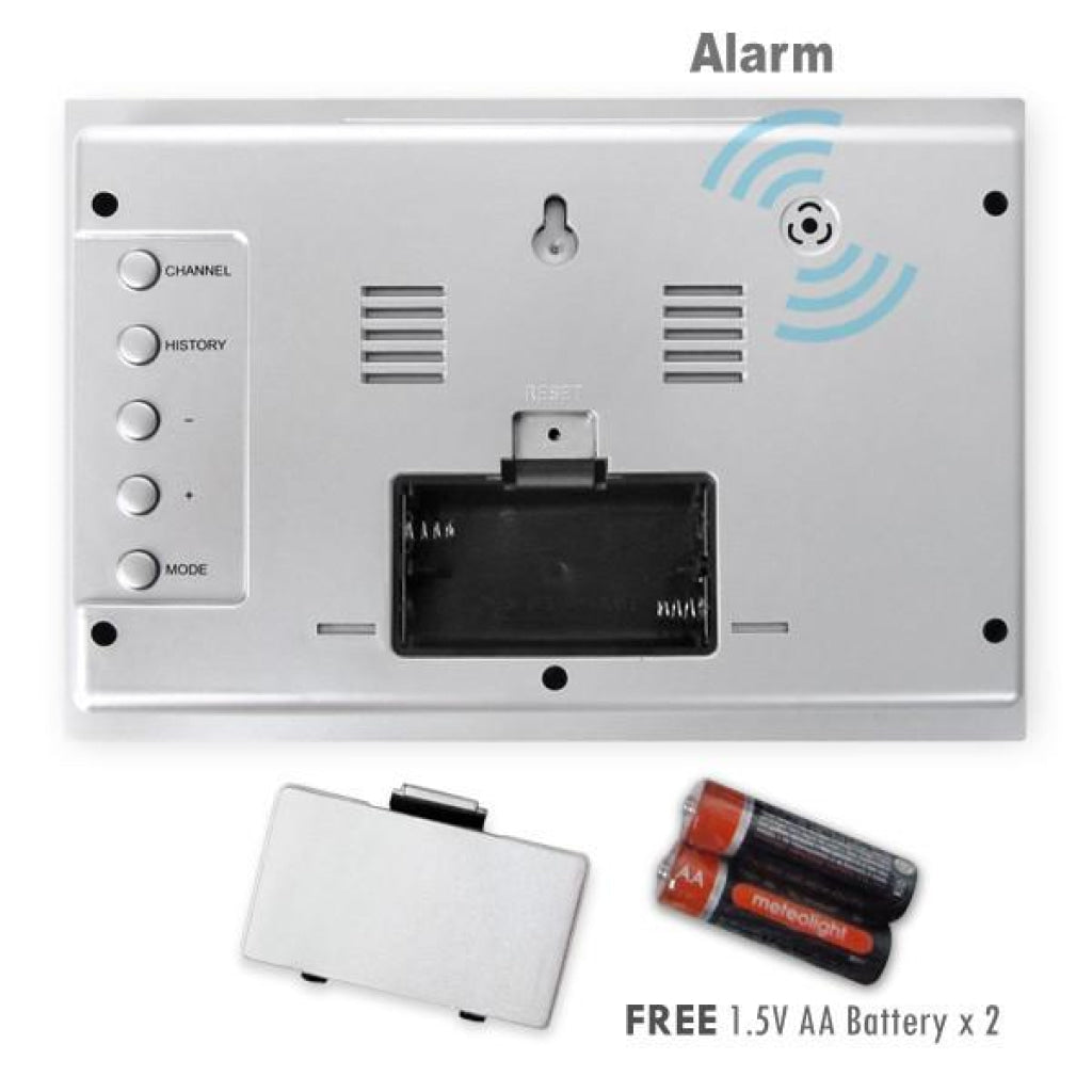 R01Aok-5018B Digital Wireless Indoor Outdoor Weather Station Thermometer