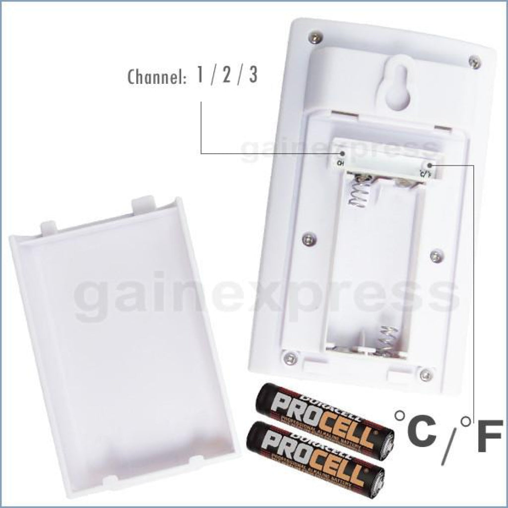 R01Aok-5018B Digital Wireless Indoor Outdoor Weather Station Thermometer