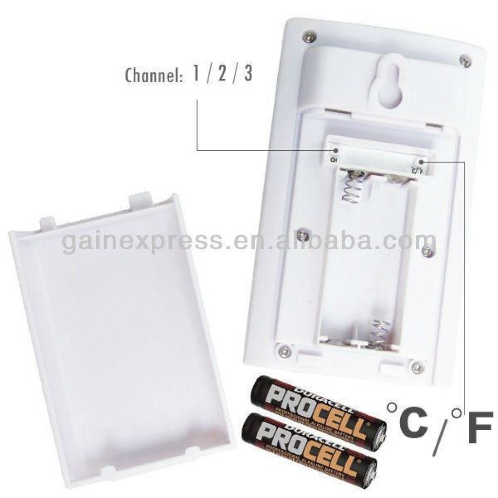 R01Aok-5019 Weather Station Dcf77 Rcc Indoor Outdoor Thermometer Rh