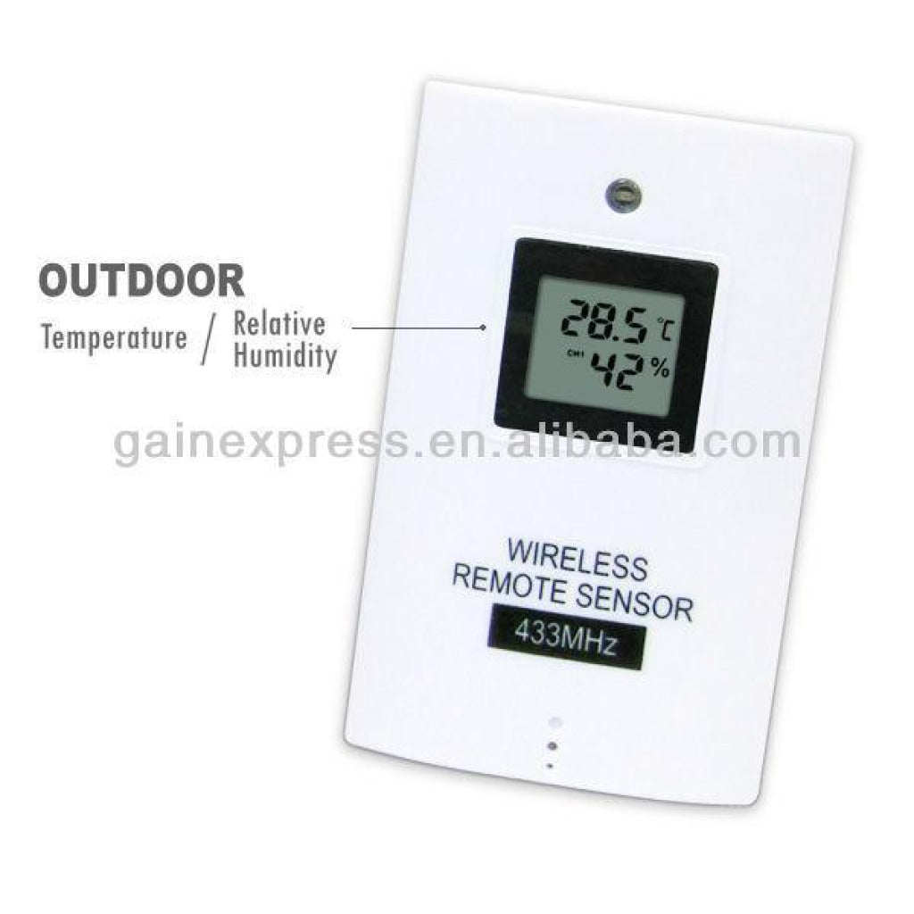 R01Aok-5019 Weather Station Dcf77 Rcc Indoor Outdoor Thermometer Rh