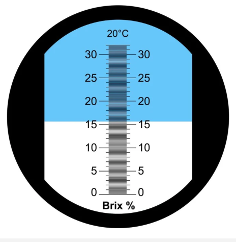 REB-32ATC_LIT 0-32% ATC Handheld Brix Refractometer with Built-in LED light source