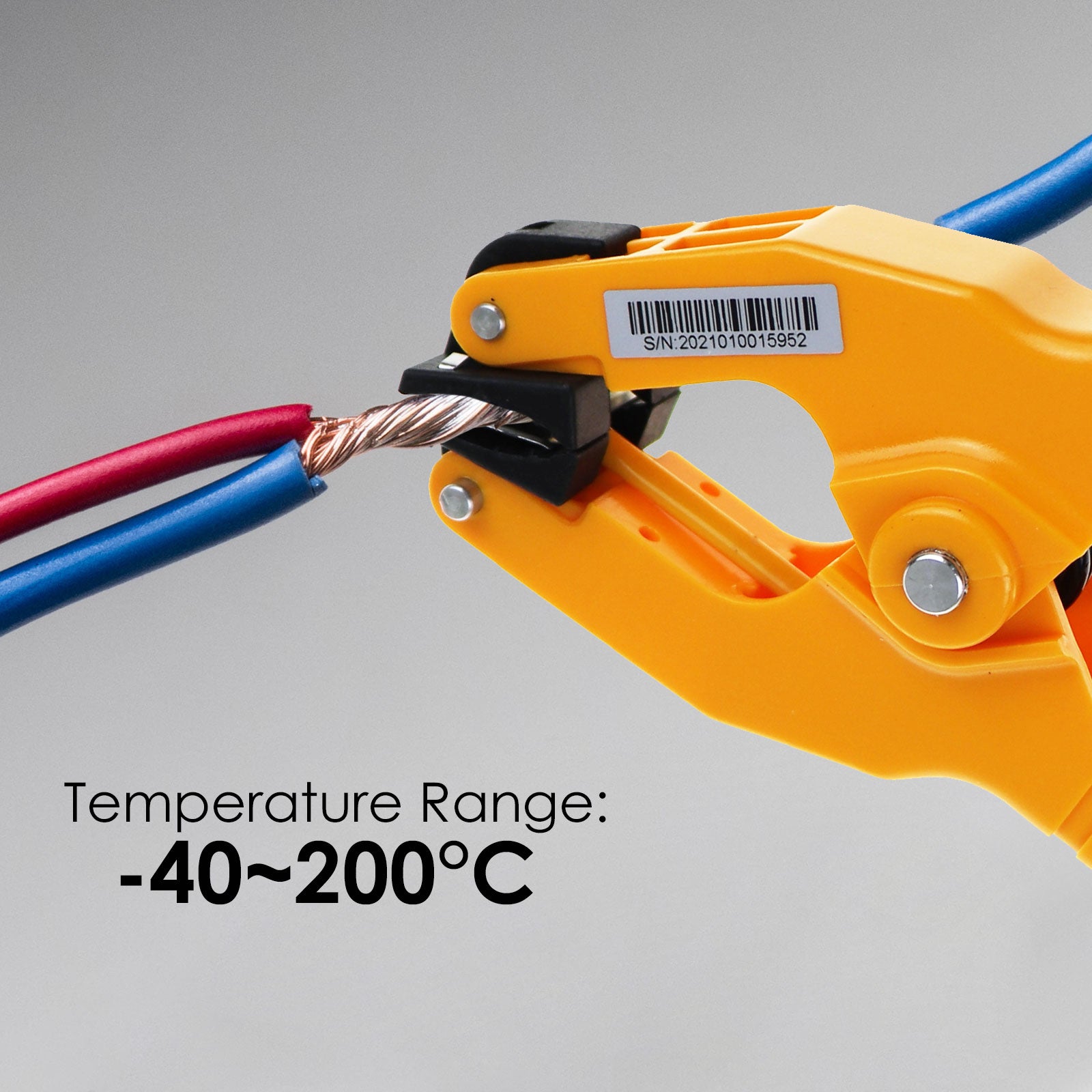 K-Type Thermocouple Temperature Clamp Lead Probe Pipe Clamp for Thermometer Multimeter Temp Measurement